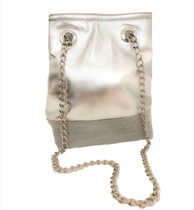 Melur Bucker Bag (Silver)