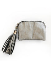 Melati Purse (Black + Silver)