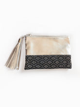 Melati Pouch (Black +Silver)