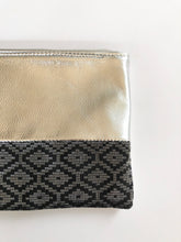 Melati Pouch (Black +Silver)