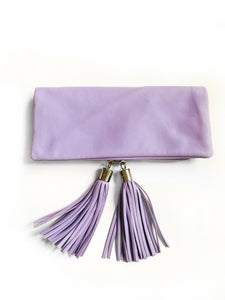 Reya Foldover Bag - Small (Purple)