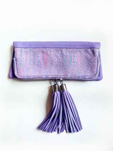 Reya Foldover Bag - Small (Purple)